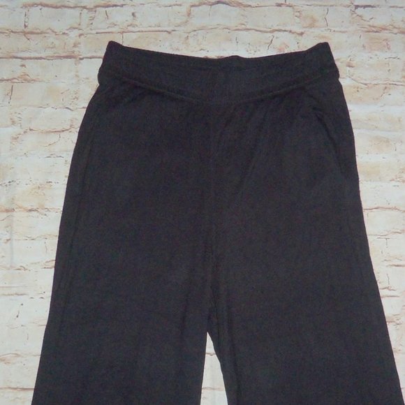 S H&M Black Loose Comfy Lounge Pants H & M - NWOT - Picture 4 of 6